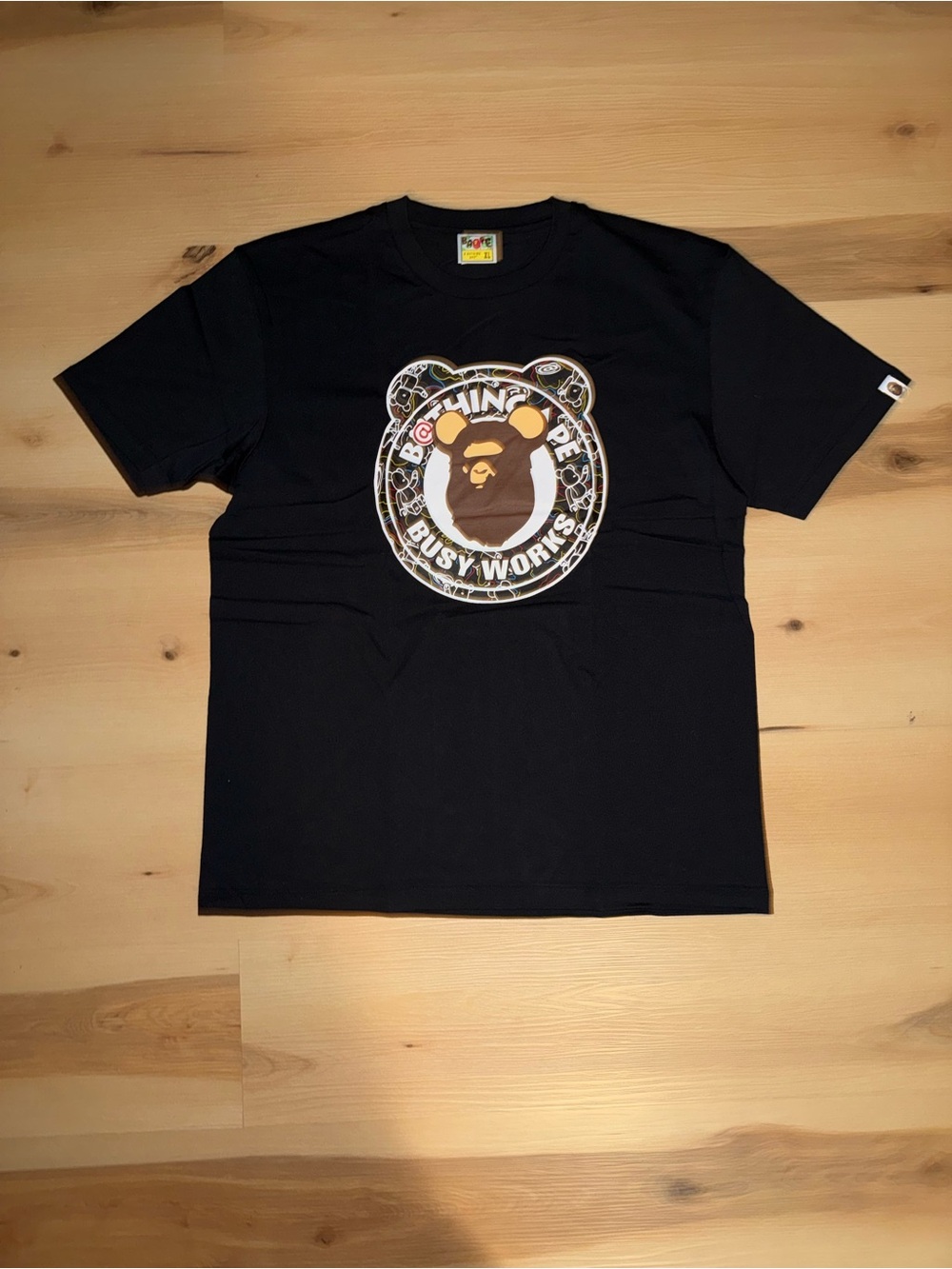Bape x Bear Brick Busy Works Tee